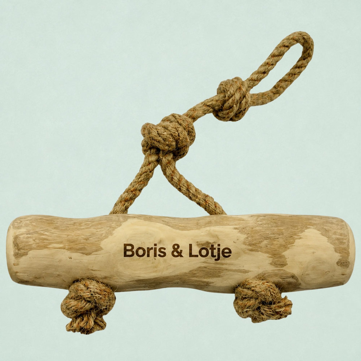 Boris & Lotje Koffieboomwortel met henneptrektouw XL